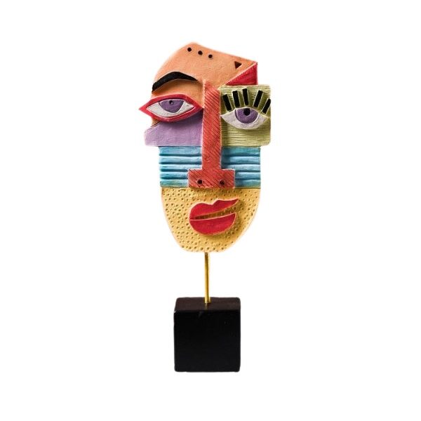 Escultura Decorativa em Resina Rainha Xadrez 40,5x13cm – Preto